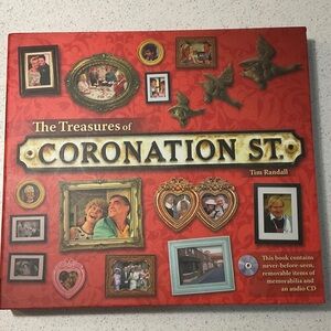 Fred Coronation Street Treasures Book - Vibrant Red Cover